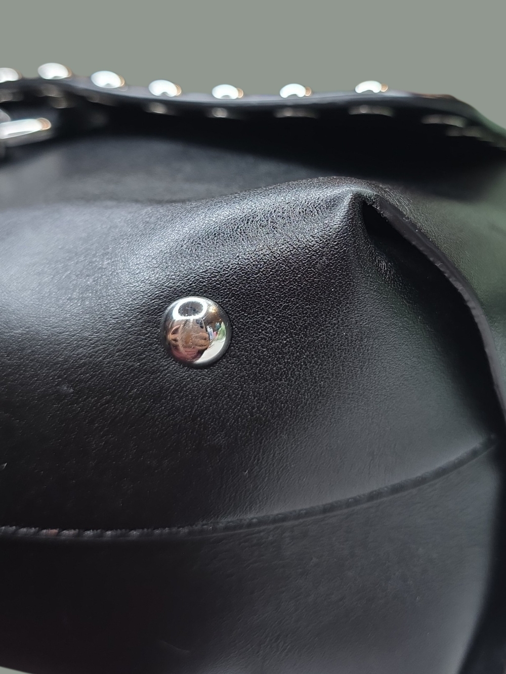 Rebecca Minkoff Blythe Medium Studded Leather Crossbody Bag EUC - Picture 9 of 14